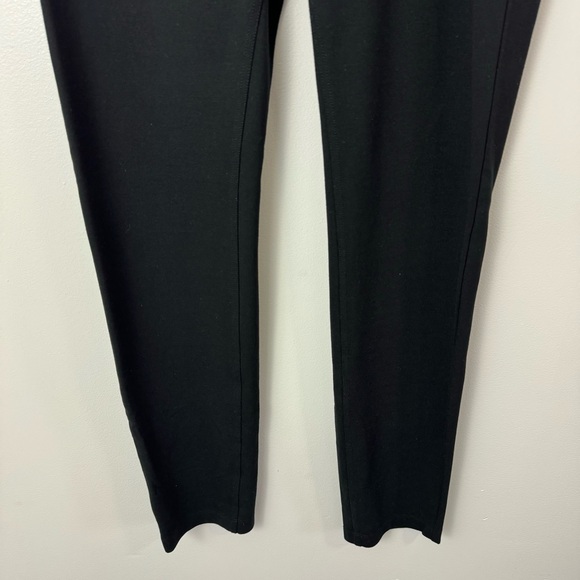 Athleta Black Skinny Ponte Stretch Knit Pants Size 12 - Picture 4 of 10